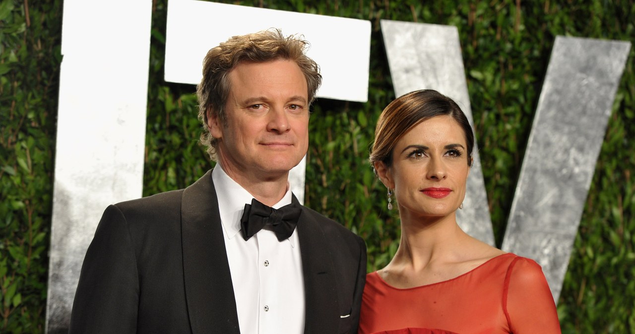 Colin Firth i Livia Giuggioli /John Shearer/WireImage /Getty Images