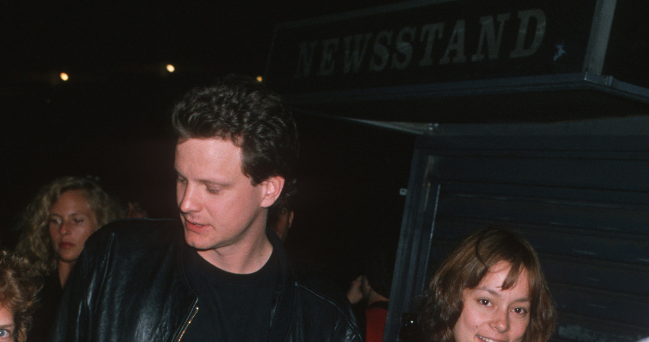 Colin Firth i Meg Tilly, 1989 r. / Ron Galella/Ron Galella Collection  /Getty Images