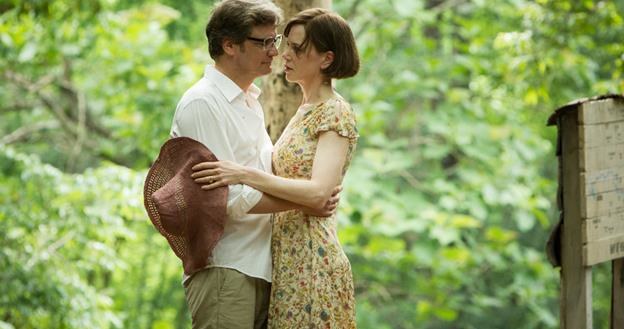 Colin Firth i Nicole Kidman w scenie z filmu "Droga do zapomnienia" /materiały dystrybutora