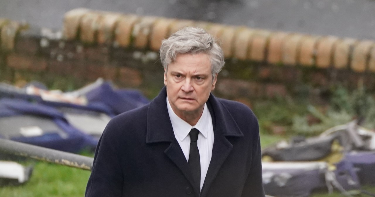 Colin Firth w serialu "Lockerbie: W poszukiwaniu prawdy" /Andrew Milligan / PA Images / Forum /Agencja FORUM