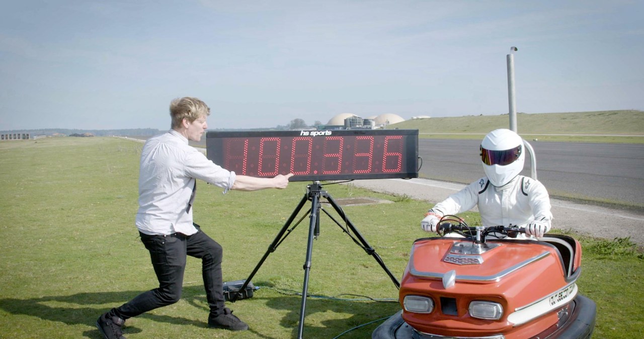 Colin Furze i Stig z nowym rekordem /materiały prasowe