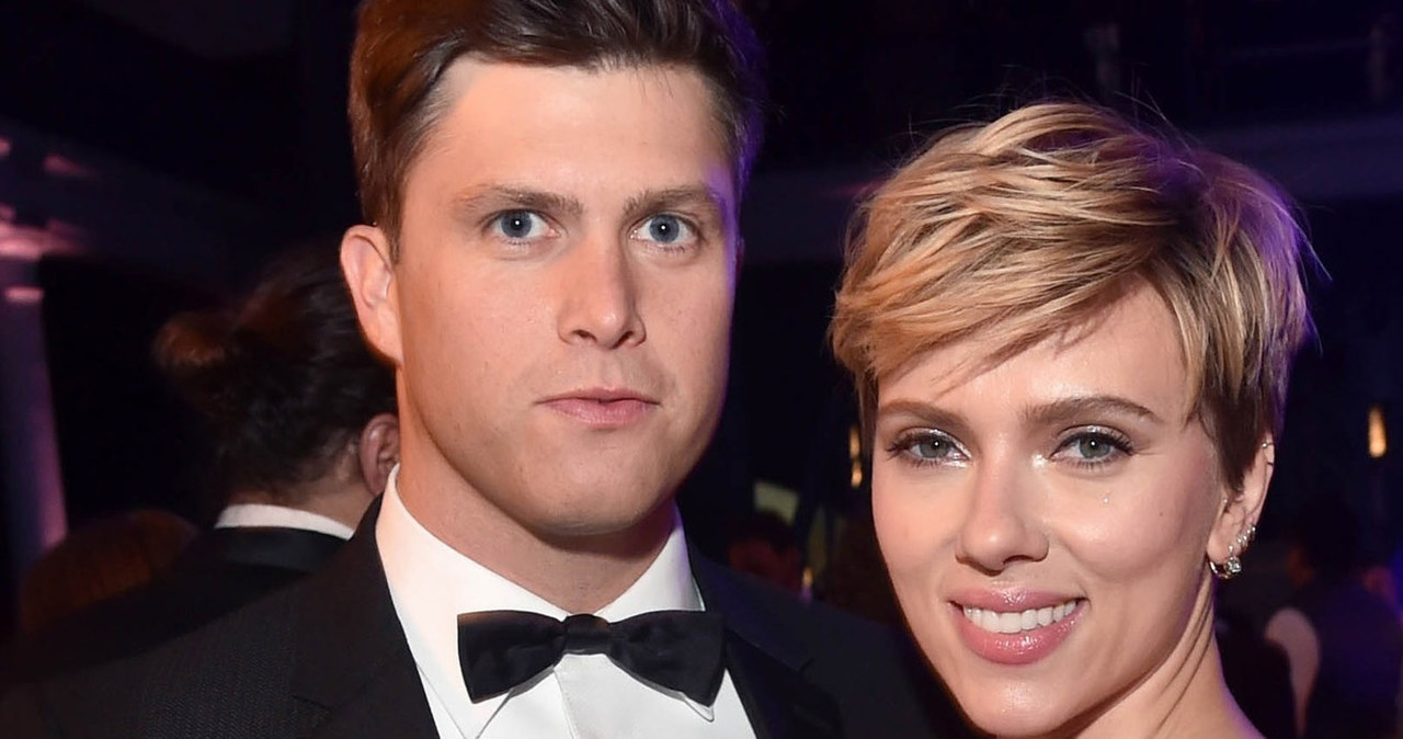 Colin Jost i Scarlett Johansson /East News