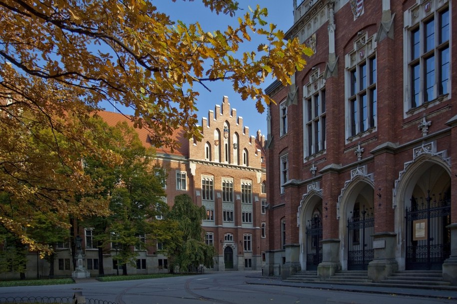 Collegium Novum, siedziba władz Uniwersytetu Jagielońskiego /Jerzy Ochoński   /PAP