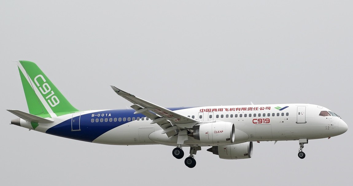 COMAC C919 trafi do certyfikacji /Wikipedia