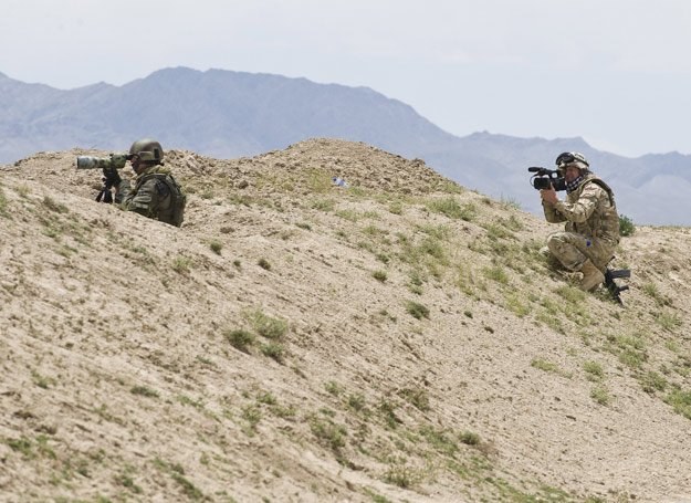 Combat Camera w akcji - Afganistan 2010 r./fot. Adam Roik /