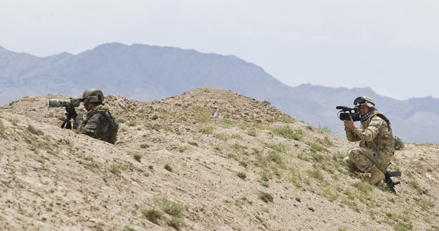 Combat Camera w akcji - Afganistan 2010 r./fot. Adam Roik /