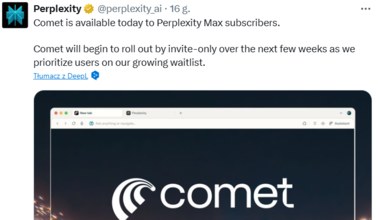 Comet kontra Chrome. Czy AI zrewolucjonizuje przeglądanie internetu?