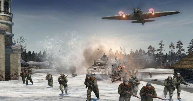 Company of Heroes 2 - motyw graficzny /Informacja prasowa