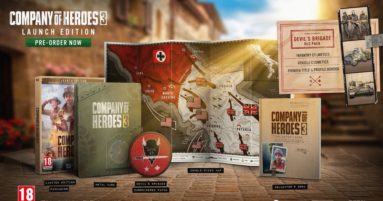 Company of Heroes 3 - Edycja Premierowa ze steelbookiem /materiały prasowe