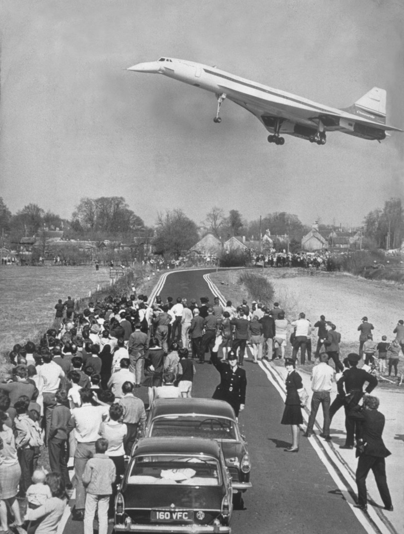 Concorde nigdy nie pozostawał niezauważony. Jego widok na niebie to niezapomniane przeżycie /Getty Images