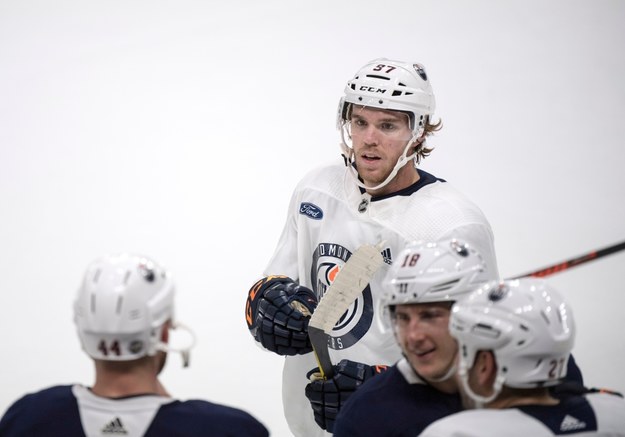 Connor McDavid /BJORN LARSSON ROSVALL/TT  /PAP/EPA