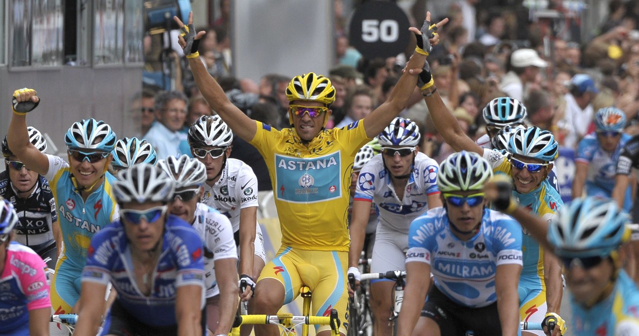 Contador zwyciężył w Tour de France