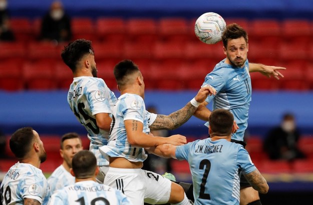 Copa America. Mecz Argentyna - Urugwaj /FERNANDO BIZERRA JR. /PAP/EPA
