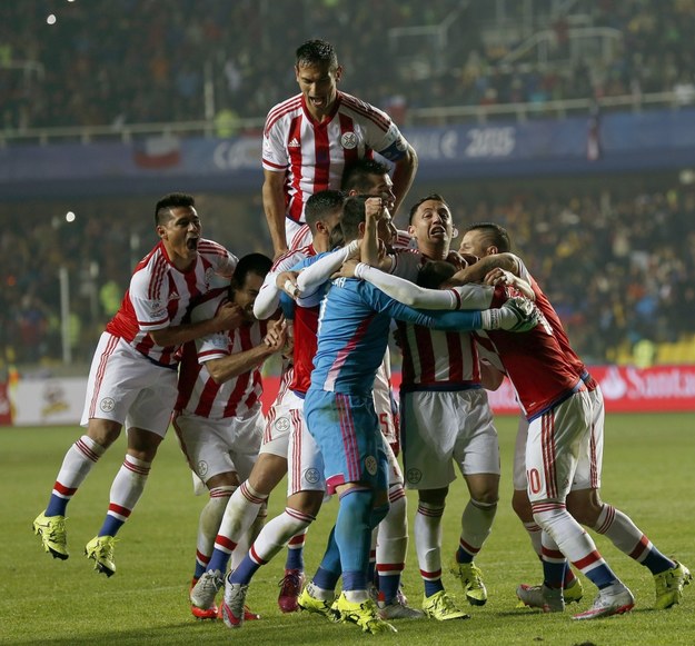 Copa America - Paragwaj wyeliminował Brazylię po karnych /Felipe Trueba /PAP/EPA