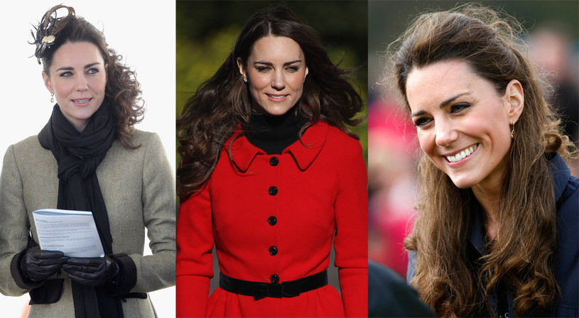 Coraz częściej Kate spina włosy - całkiem lub częściowo &nbsp; /Getty Images/Flash Press Media