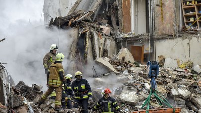 Coraz więcej ofiar rosyjskiego ataku rakietowego [ZAPIS RELACJI]