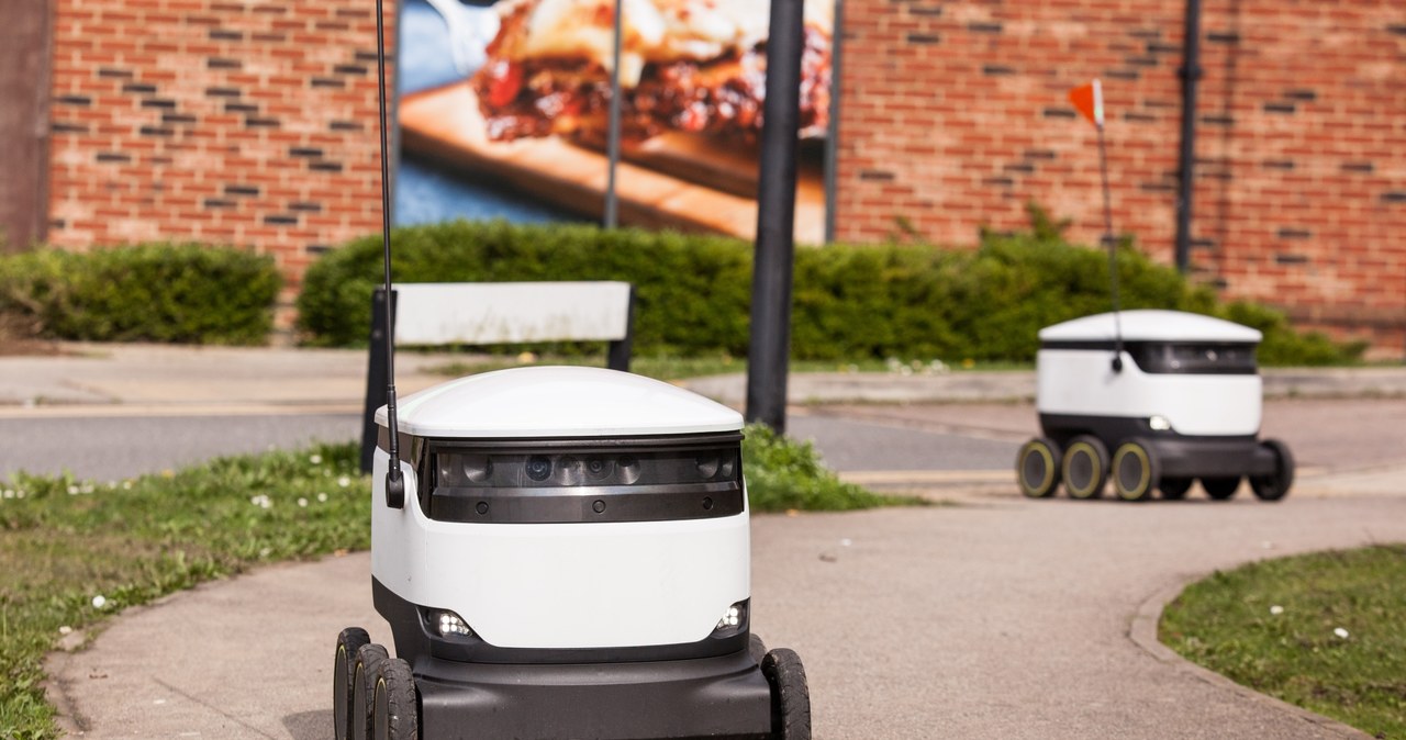 Coraz więcej robotów dostarczających jedzenie na ulicach - Starship Technologies /materiały prasowe