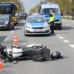 Coraz więcej wypadków z udziałem motocyklistów