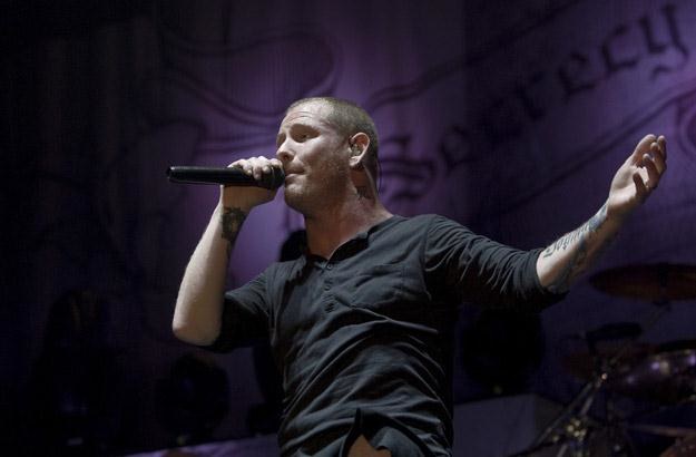 Corey Taylor, wokalista Slipknot - fot. Photoshot /Reporter