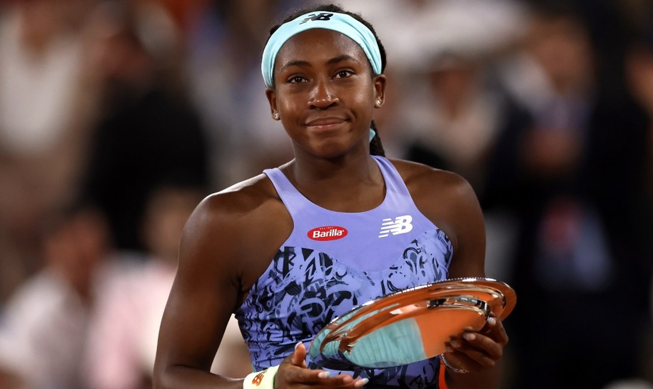 Cori Gauff /YOAN VALAT  /PAP/EPA