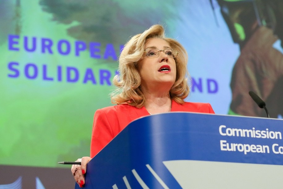 Corina Cretu /STEPHANIE LECOCQ  /PAP/EPA