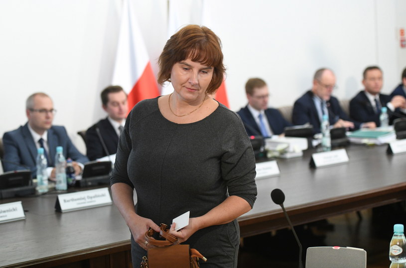 Córka Jolanty Brzeskiej, Magda Brzeska zeznaje jako świadek przed komisją weryfikacyjną ds. reprywatyzacji /Jacek Turczyk /PAP