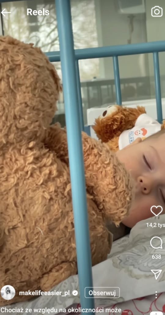 Córka Kasi Tusk trafiła do szpitala https://www.instagram.com/makelifeeasier_pl/ /Instagram