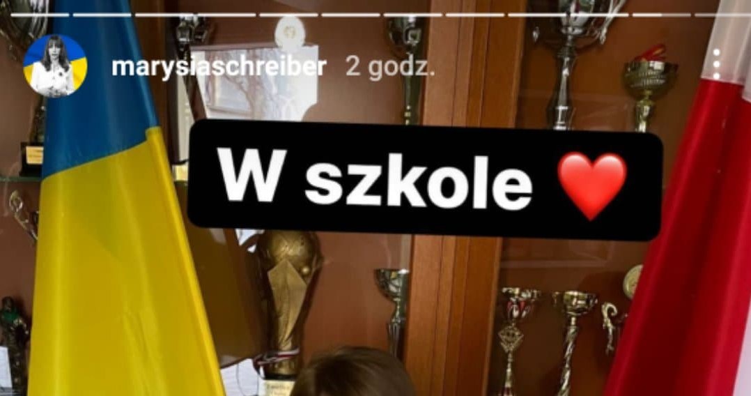 Córka Marianny Schreiber wyszła ze szpitala i wróciła do szkoły https://www.instagram.com/marysiaschreiber/ /Instagram