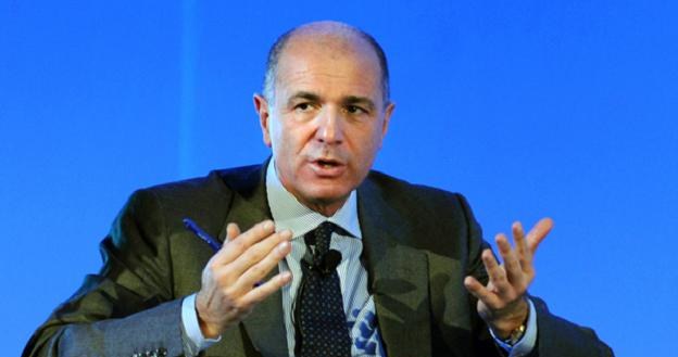 Corrado Passera, prezes Intesa San Paolo Bank /AFP
