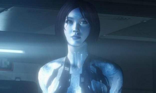 Cortana - bohaterka serii gier "Halo". Hologram posiadający sztuczną inteligencję. Będzie z niej godny konkurent Siri? /materiały prasowe