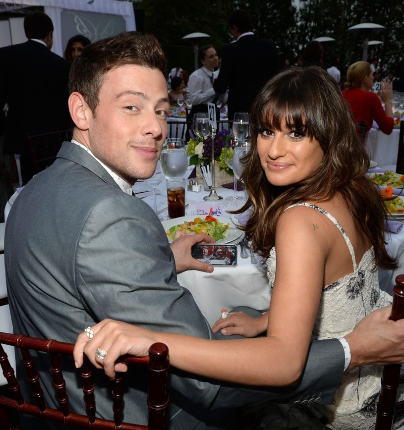 Cory Monteith i Lea Michele /Michael Buckne /Getty Images