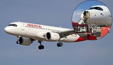Coś dużego uderzyło w samolot. Zdjęcie pokazuje zniszczenia. Co to było?