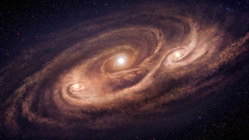 COSMOS-AzTEC-1 to gigantyczna galaktyka, która zadziwia astronomów /Geekweek