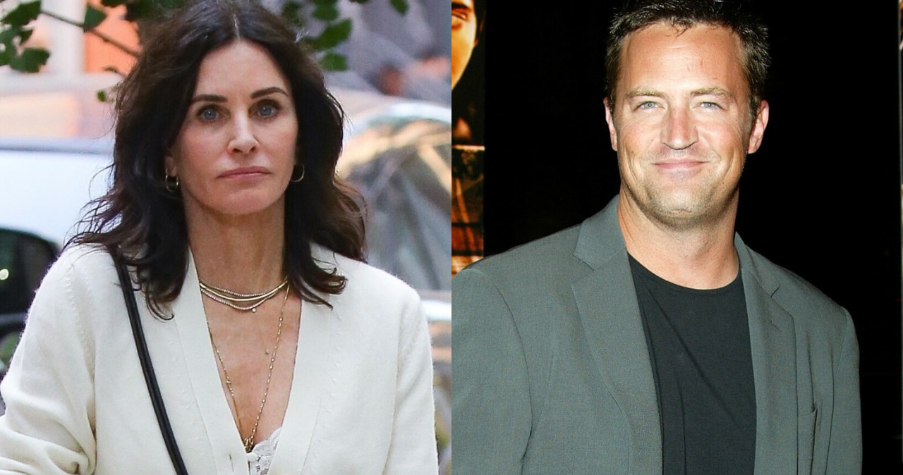 Courteney Cox składa hołd Mattew Perry'emu w pierwszą rocznicę jego odejścia /Backgrid/East News / Allstar/Graham Whitby Boot/Mary Evans Picture Library/East News /East News