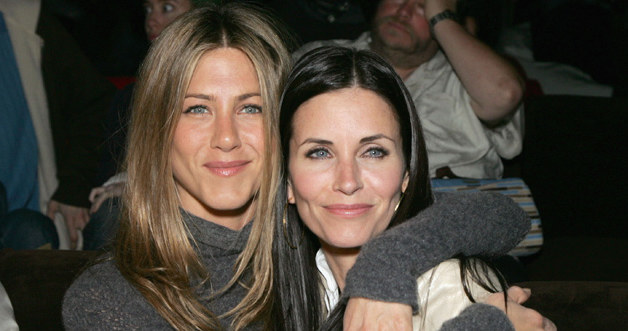 Courteney z przyjaciółką Jennifer Aniston, fot. Alberto E. Rodriguez &nbsp; /Getty Images/Flash Press Media