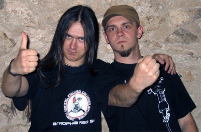 Covan i Sauron, czyli obecny i były wokalista Decapitated /Oficjalna strona zespołu