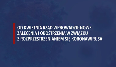 COVID-19. Nowe zasady i obostrzenia