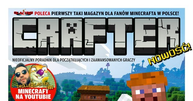 Crafter - okładka pierwszego numeru /materiały prasowe