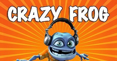 Crazy Frog na okładce "Crazy Hits" /