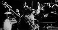 Creole Jazz Band, 1923, od lewej: Honoré Dutrey, Baby Dadds, Joe (King) Olivier, Louis Armstrong (n /Encyklopedia Internautica