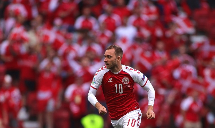 Cristian Eriksen pięciokrotnie został uznany za najlepszego zawodnika w swoim kraju /Friedemann Vogel /PAP/EPA