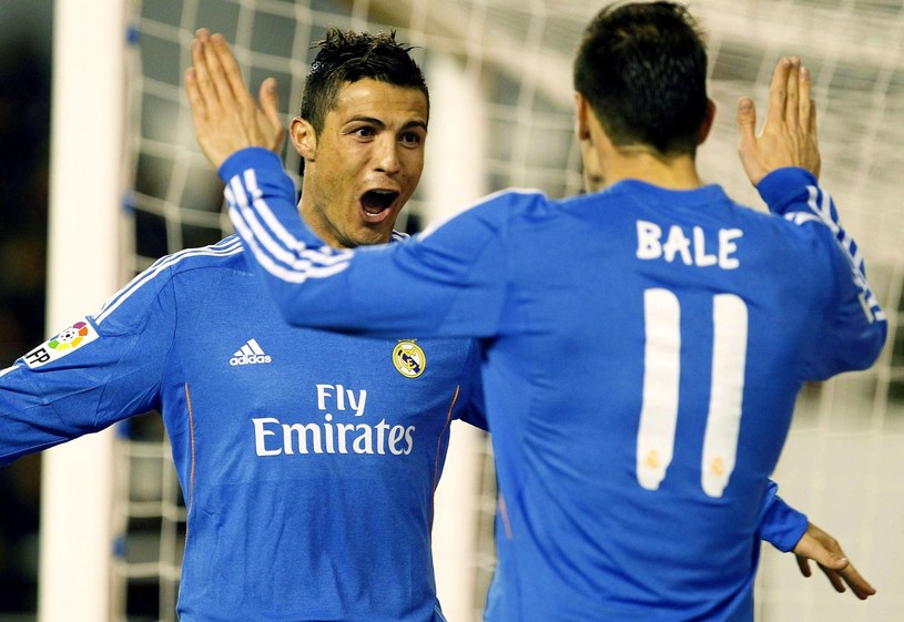 Cristiano Ronaldo i Gareth Bale /PAP/EPA