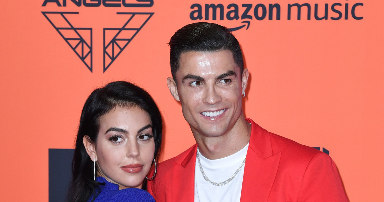 Cristiano Ronaldo i Georgina Rodriguez podczas gali MTV Europe Music Awards 2019 /Doug Peters/Press Association/ /East News