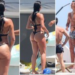 Cristiano Ronaldo i Georgina Rodriguez relaksują się na Ibizie. Uwagę zwraca luksusowy jacht i skąpe bikini