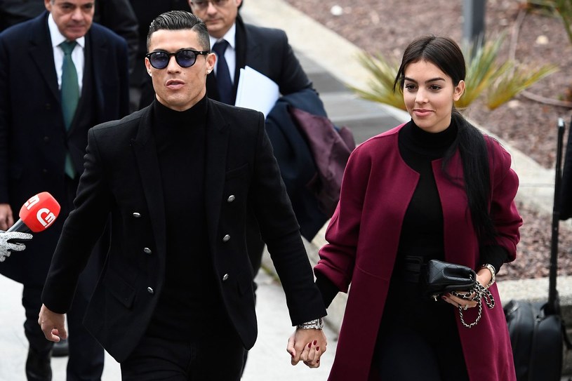 Cristiano Ronaldo i Georgina Rodriguez /AFP