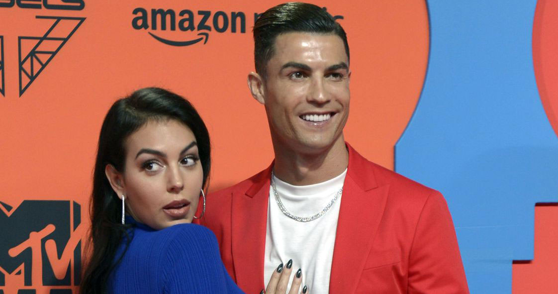 Cristiano Ronaldo i Georgina Rodriguez /AFP