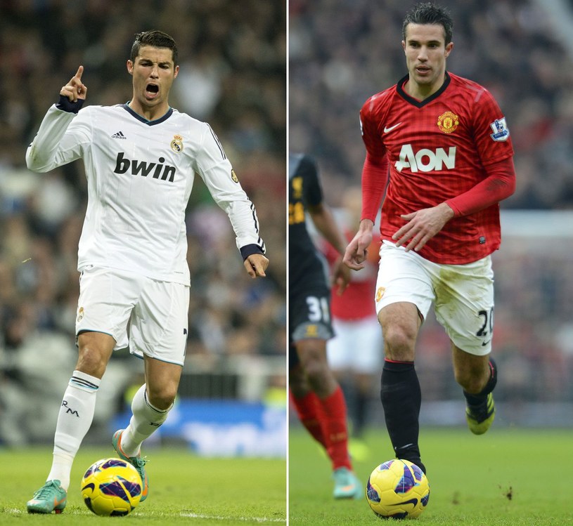 Cristiano Ronaldo i Robin van Persie /AFP