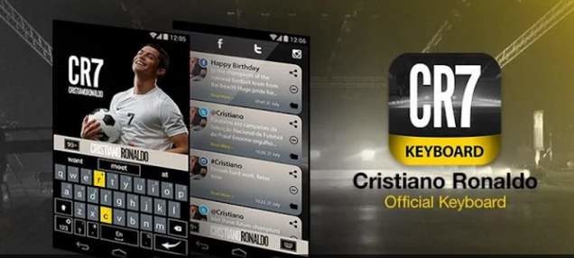 Cristiano Ronaldo Keyboard - najgorsza aplikacja miesiąca? /materiały prasowe