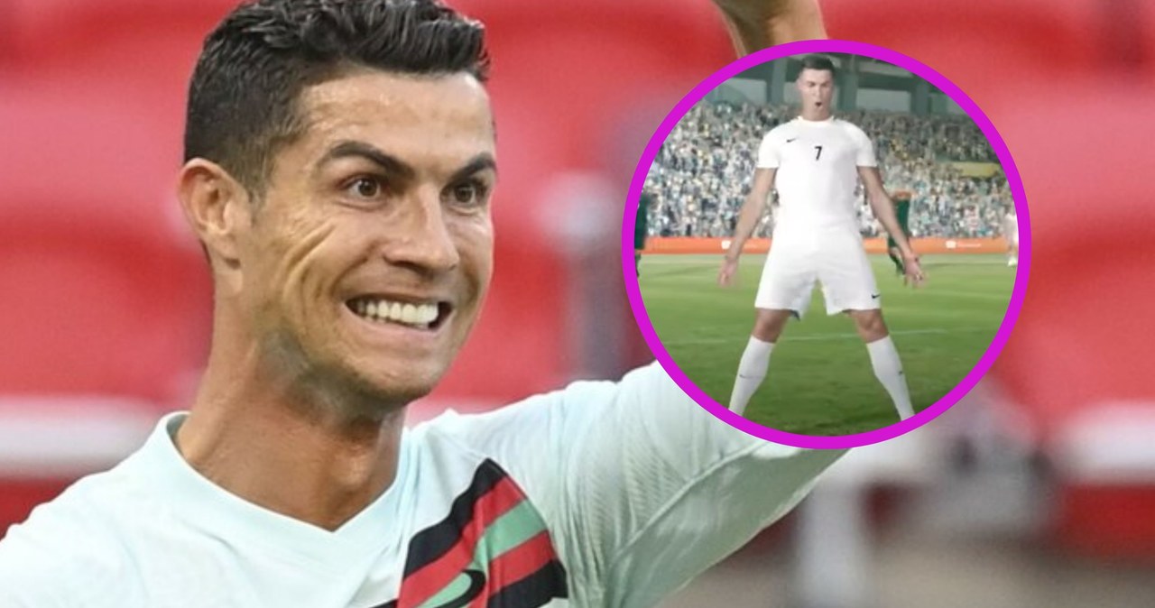 Cristiano Ronaldo w reklamie /East News