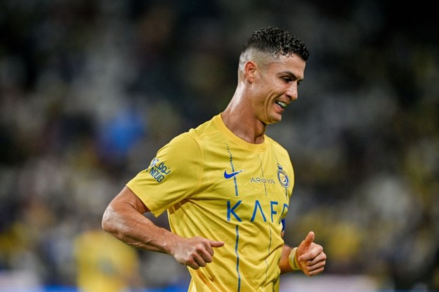 Cristiano Ronaldo w trakcie półfinałowego meczu Superpucharu Arabii Saudyjskiej przeciwko Al-Hilal /AA/ABACA/Abaca/East News /East News